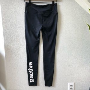 ALO Yoga Active black athleisure wear leggings size S